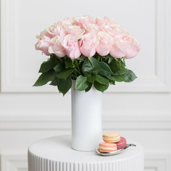 Ode a la Rose Pink Roses Delivery in NYC