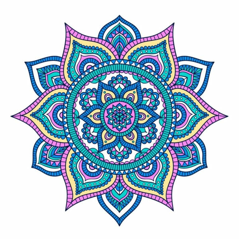 Mystical Mandala: The Floral Dance of Meaning and Symbolism - Petal ...