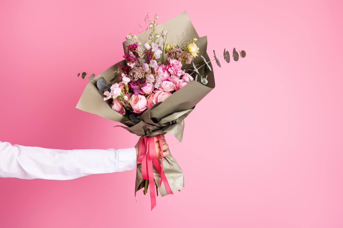 Peony Bouquet In Dubai