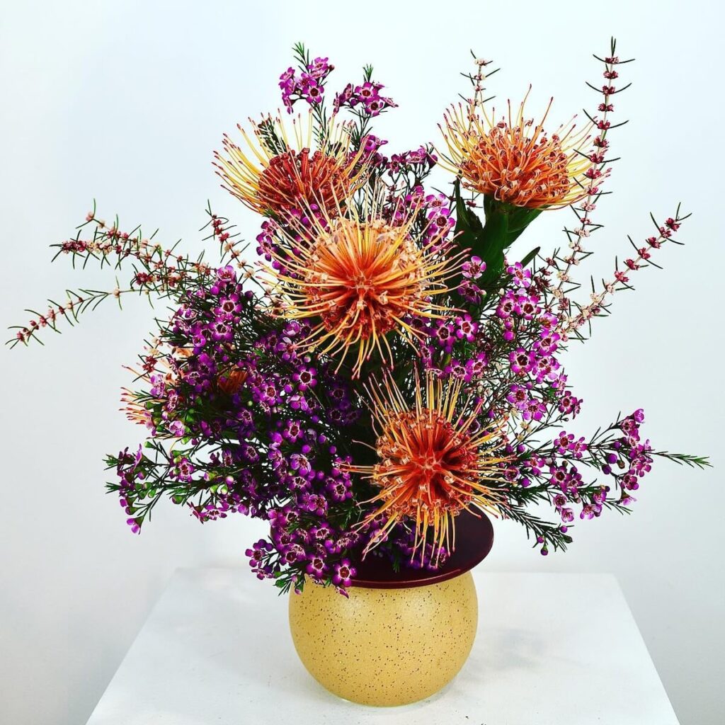Exotic floral design from Buunch NYC