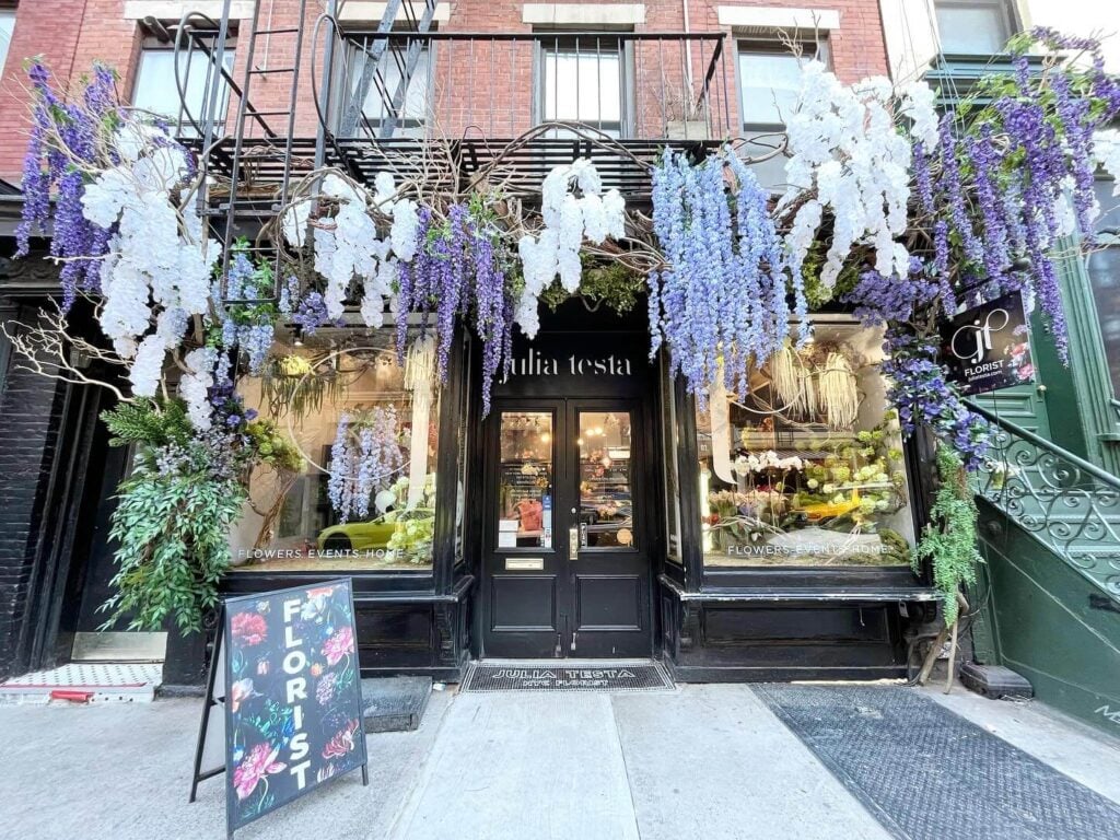 Julia Testa Flower Shop in New York City
