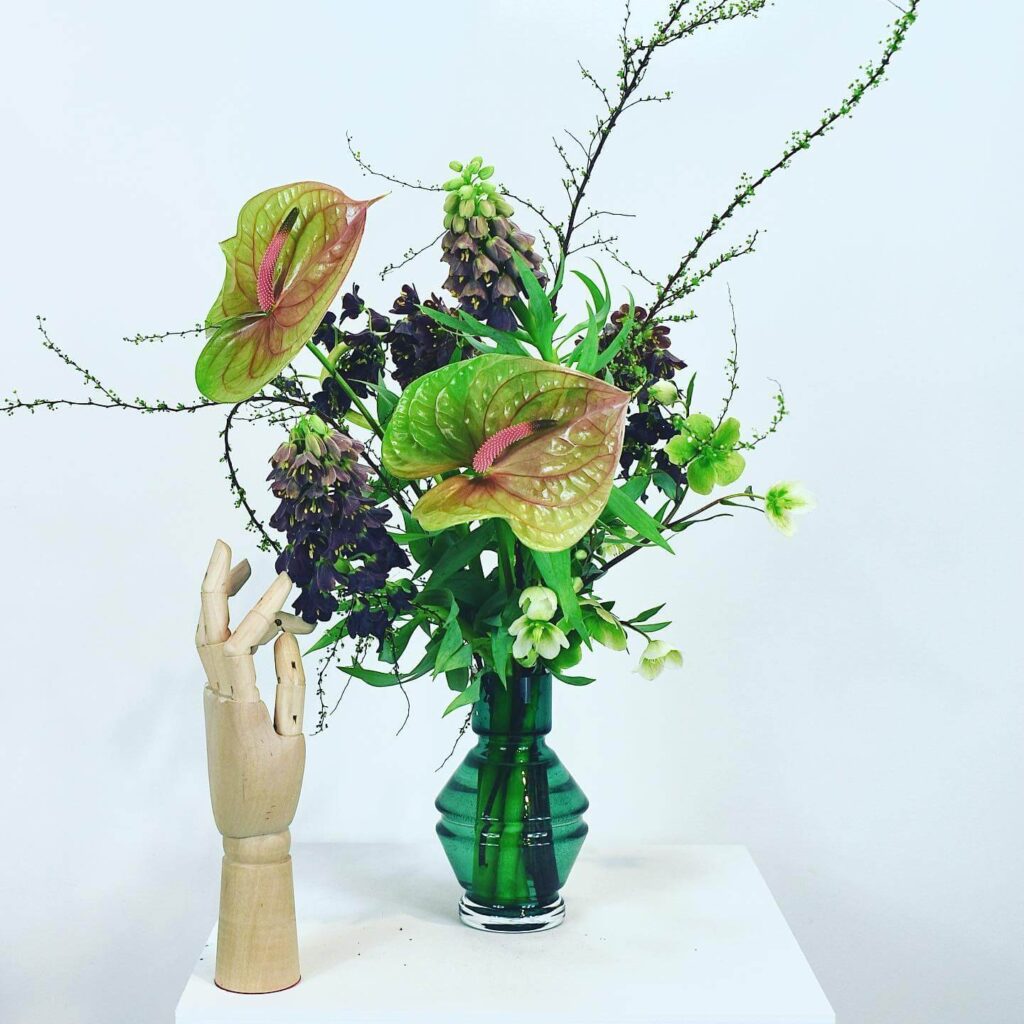 Unique flower arrangement from Buunch NYC