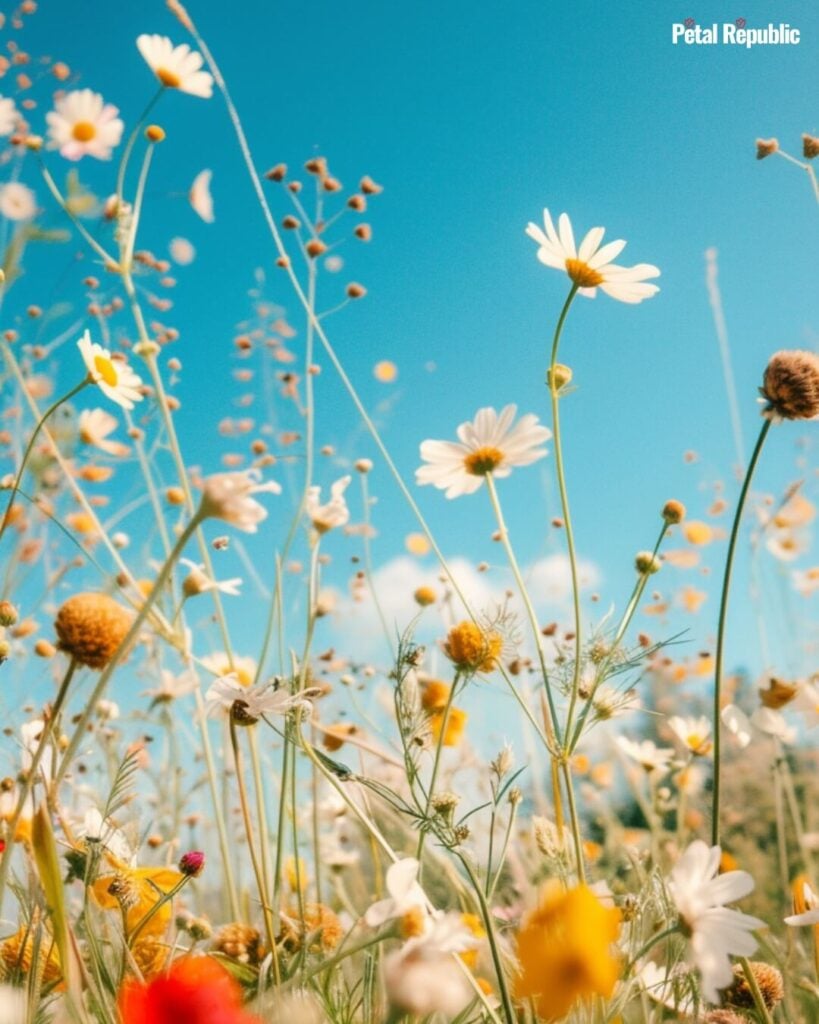 Daisy Fields in Bloom