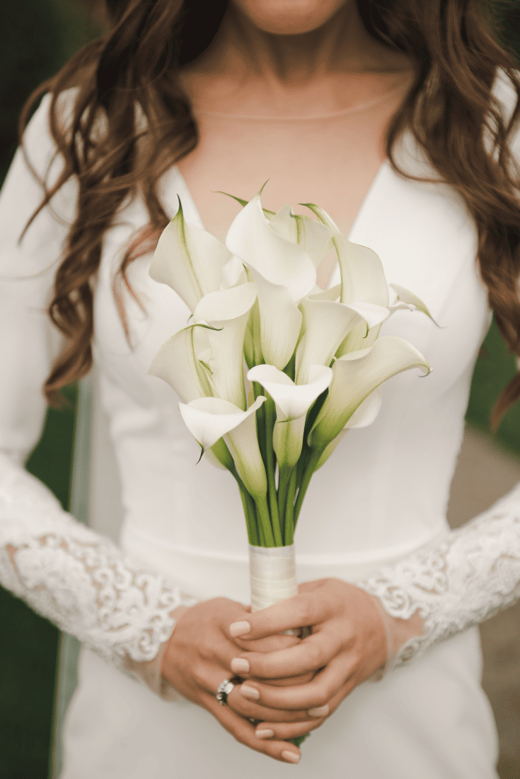 Elegant Wedding Calla Lily Bouquet Ideas For Your Big Day