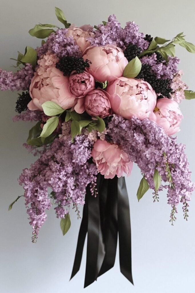 Lilac Whimsy with a Modern Edge