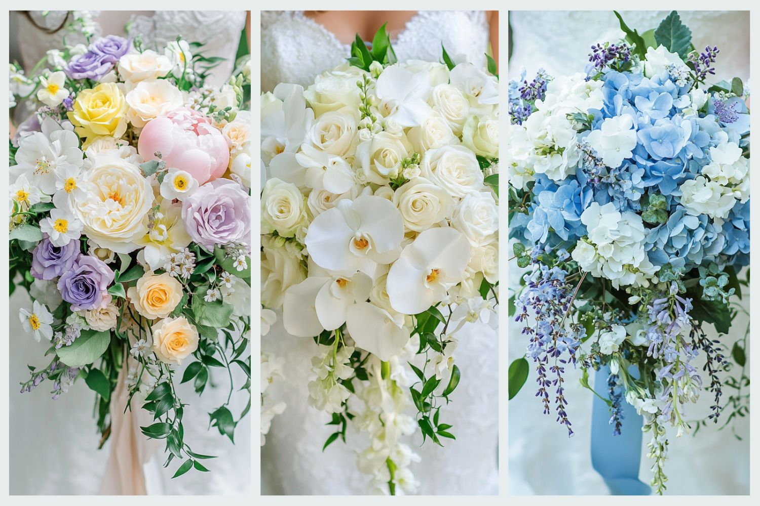 Cascading Wedding Bouquet Ideas