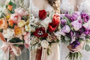 Tulip Wedding Bouquet Ideas