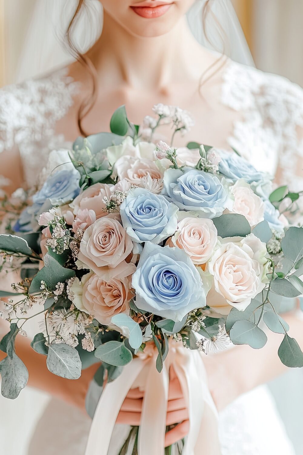 81+ Blue Rose Wedding Bouquets You'll Adore 💙 - Petal Republic