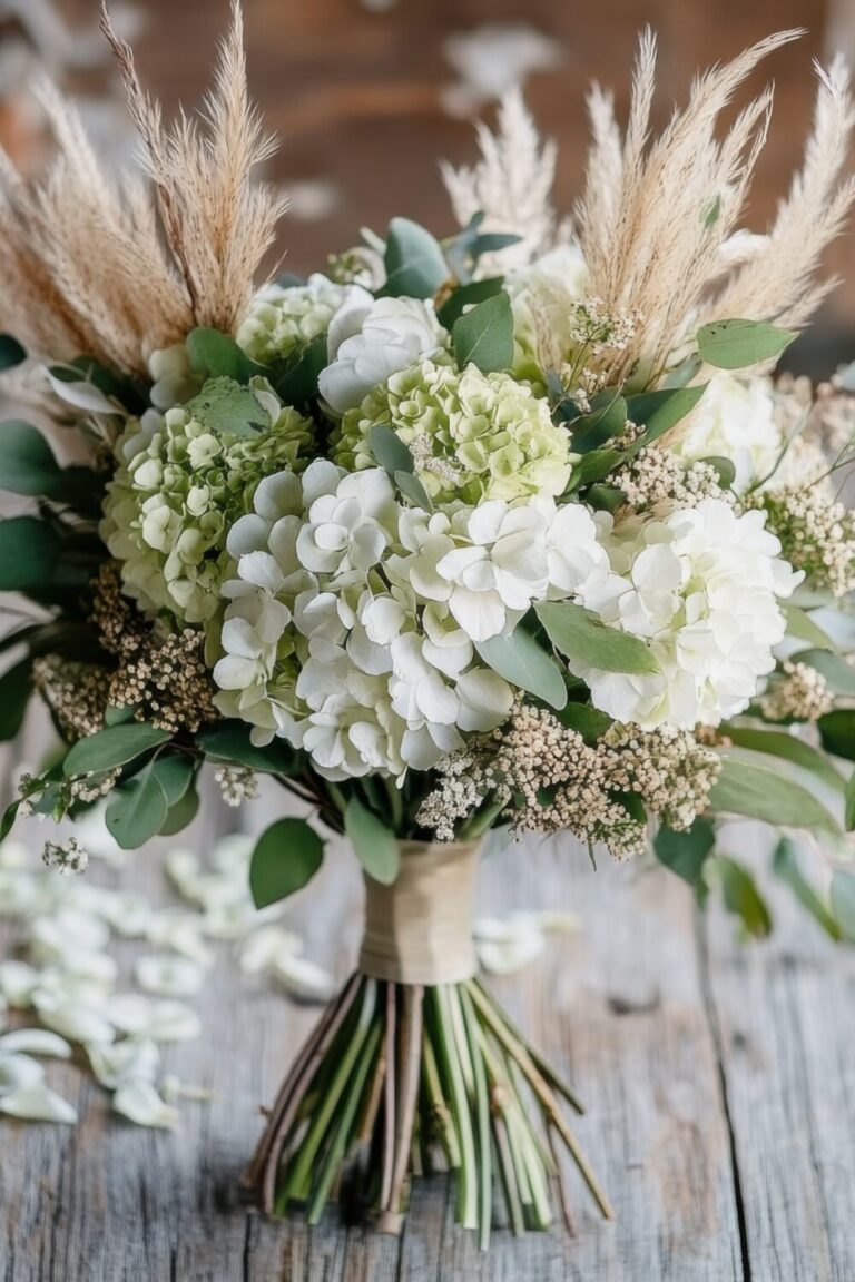 97+ Hydrangea Wedding Bouquets to Inspire Your Big Day 🌸 - Petal Republic