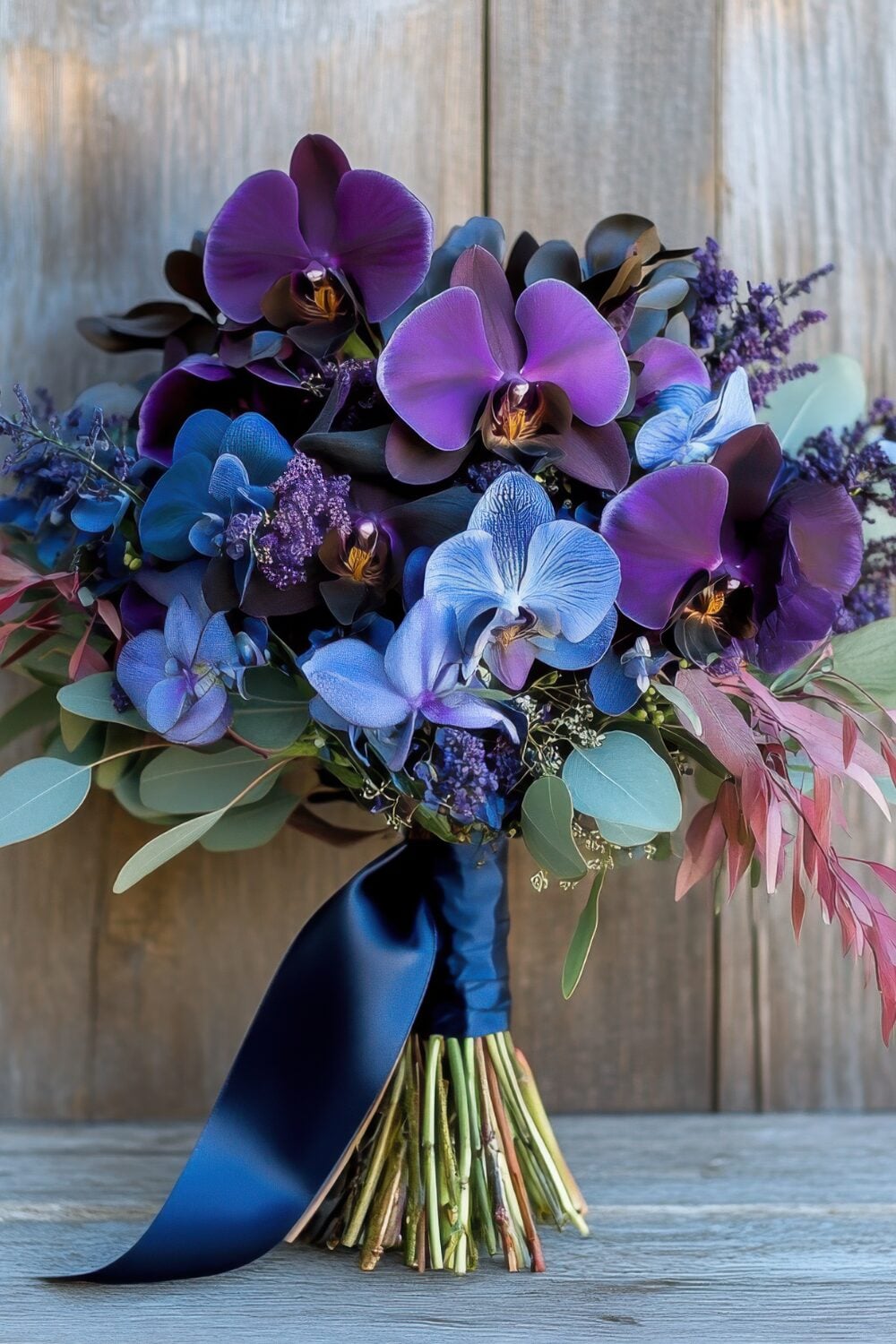 Blue Orchid Wedding Bouquets: 62+ Beautiful Design Ideas 💙 - Petal Republic