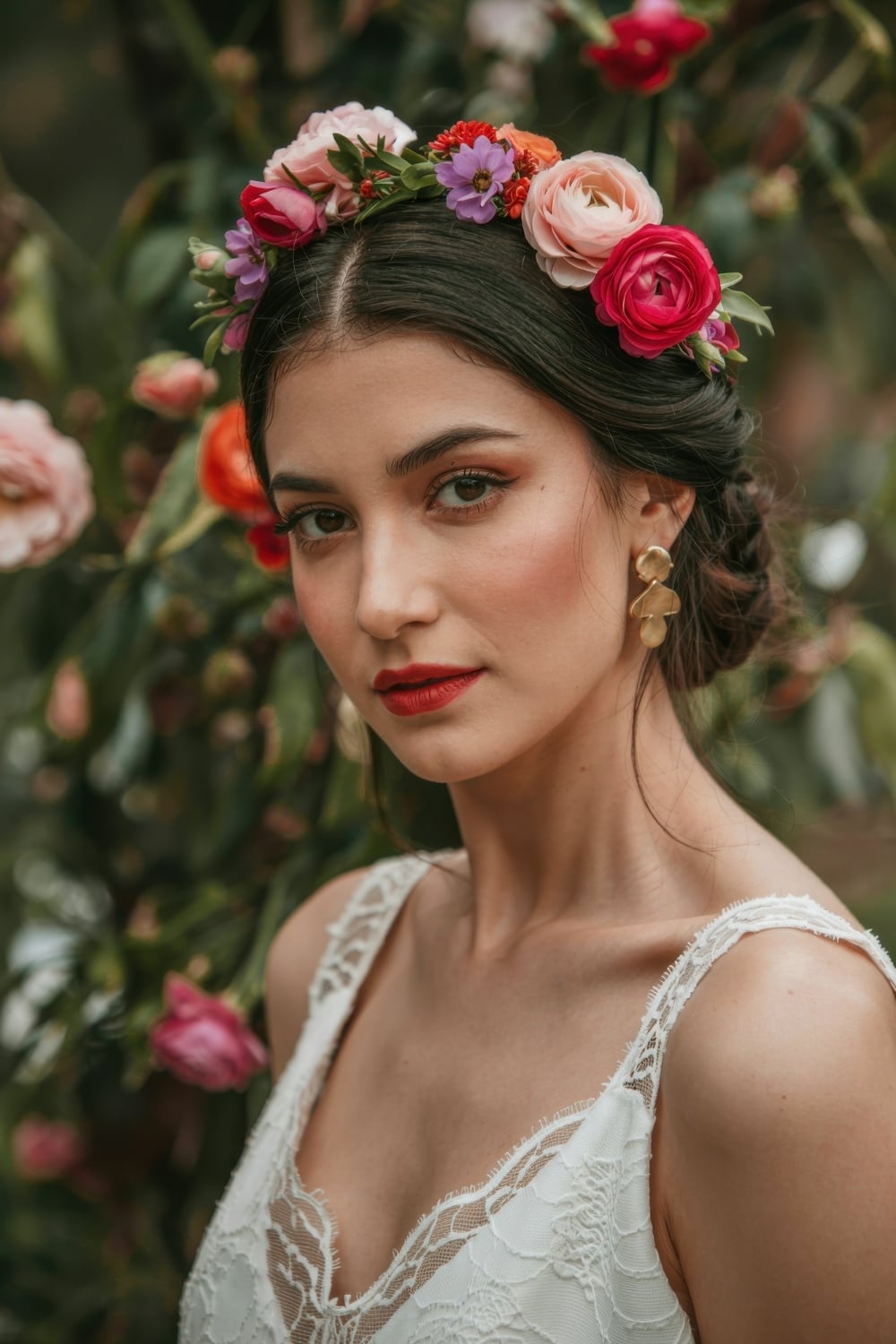 53+ Wedding Flower Crown Ideas That Will Transform Your Bridal Look - Petal Republic