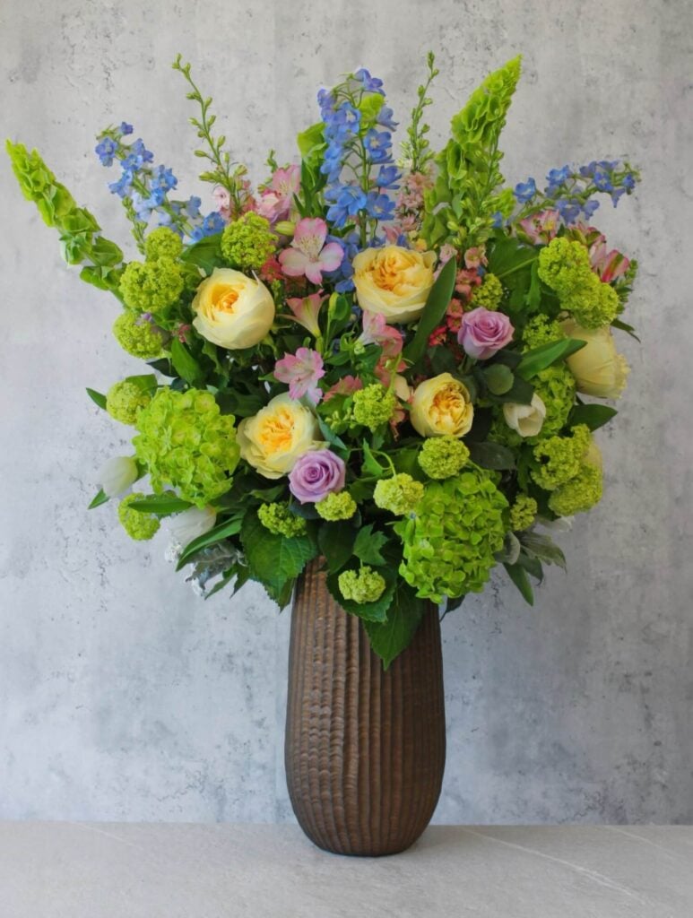 Sonny Alexander Los Angeles flower arrangement