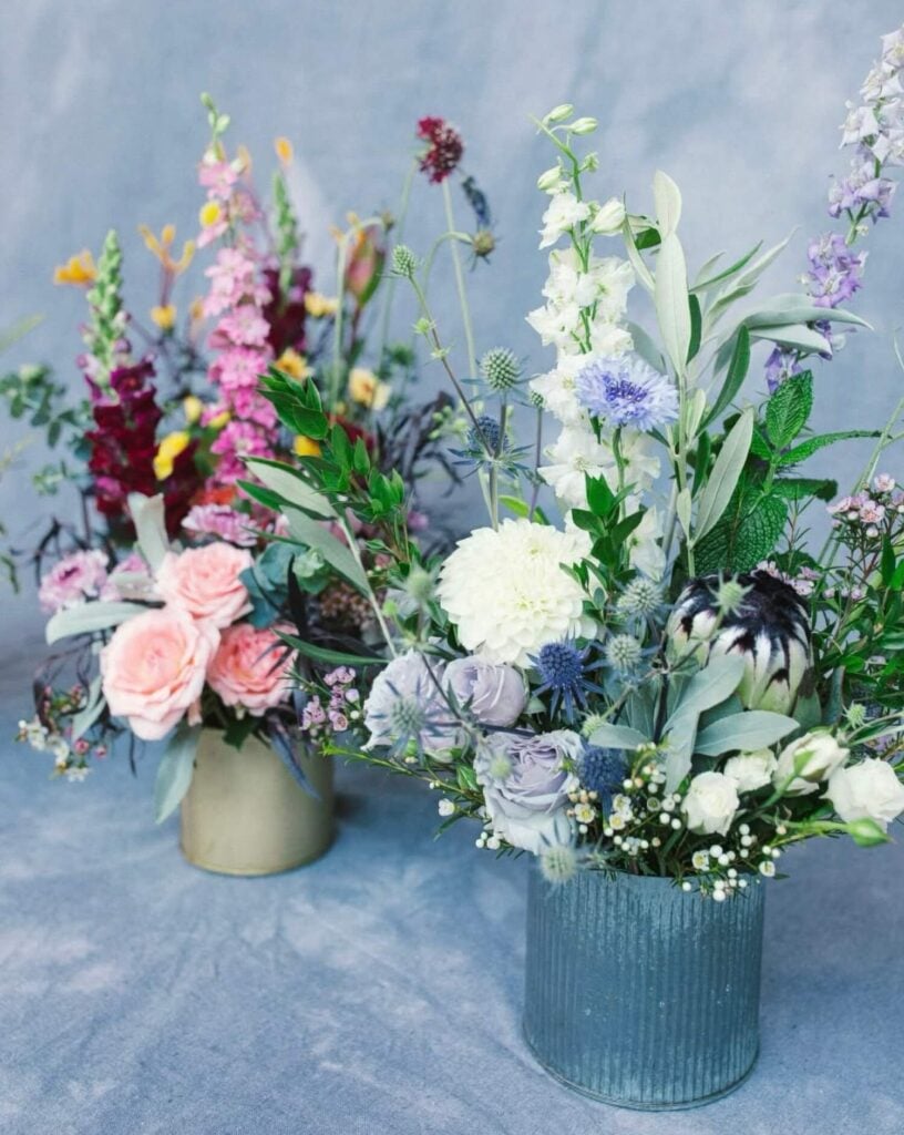 The Unlikely Florist flower arrangement Los Angeles